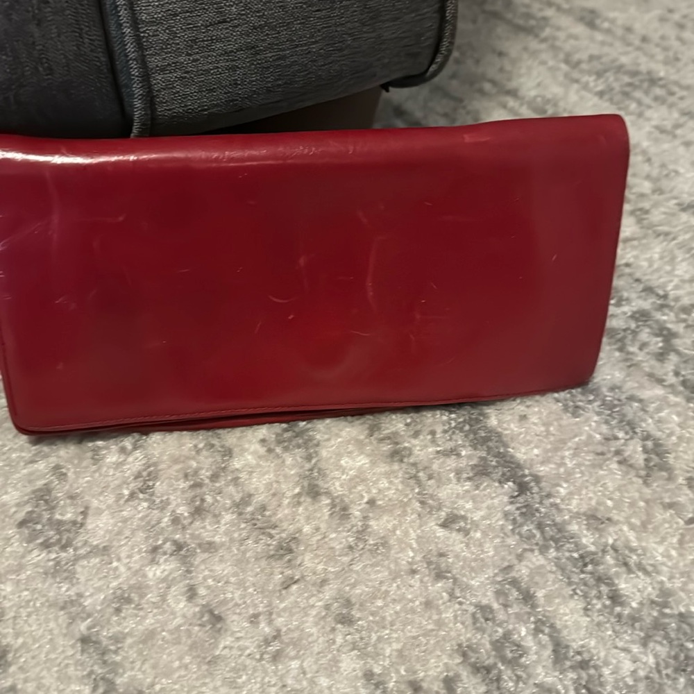 Hobo leather clutch